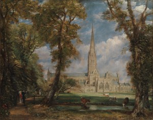 Salisbury Cathedral from the Bishop's Grounds